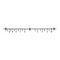 Hello Honey® 4ft. Decorative Forged Metal Wall Rod with 18 Hooks